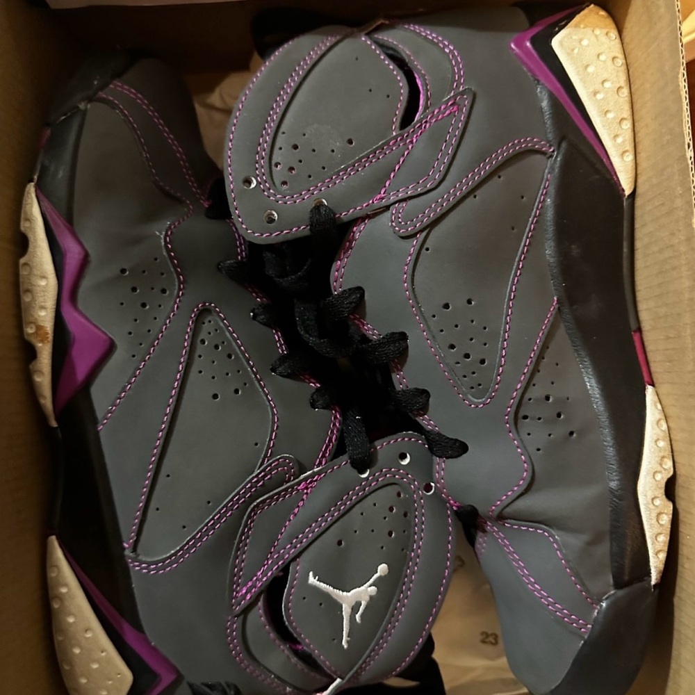 Jordan Air 7 Retro 30th GG in Dark Gray and Black